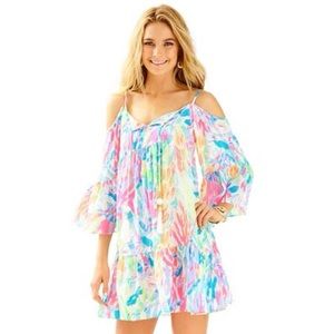 Lilly Pulitzer Alanna dress in multi sand